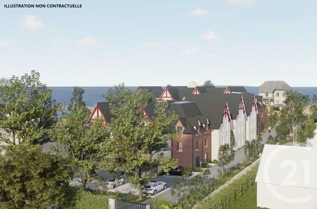 Appartement F2 à vendre - 2 pièces - 35.59 m2 - JULLOUVILLE - 50 - BASSE-NORMANDIE - Century 21 Royer Immo
