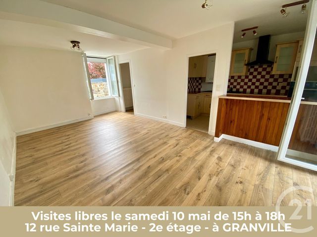 Appartement F2 bis à vendre - 3 pièces - 52.41 m2 - GRANVILLE - 50 - BASSE-NORMANDIE - Century 21 Royer Immo