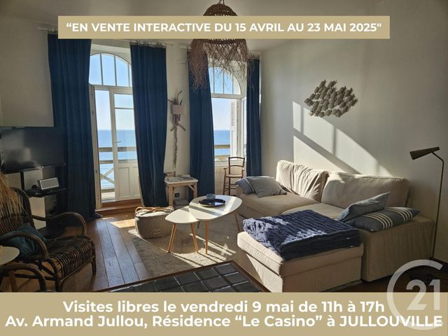 Appartement F3 à vendre - 3 pièces - 60.22 m2 - JULLOUVILLE - 50 - BASSE-NORMANDIE - Century 21 Royer Immo