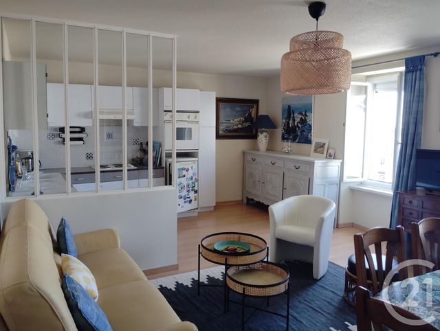 Appartement F3 à vendre - 3 pièces - 58.15 m2 - ST PAIR SUR MER - 50 - BASSE-NORMANDIE - Century 21 Royer Immo