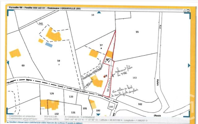 maison à vendre - 6 pièces - 144.55 m2 - GRANVILLE - 50 - BASSE-NORMANDIE - Century 21 Royer Immo